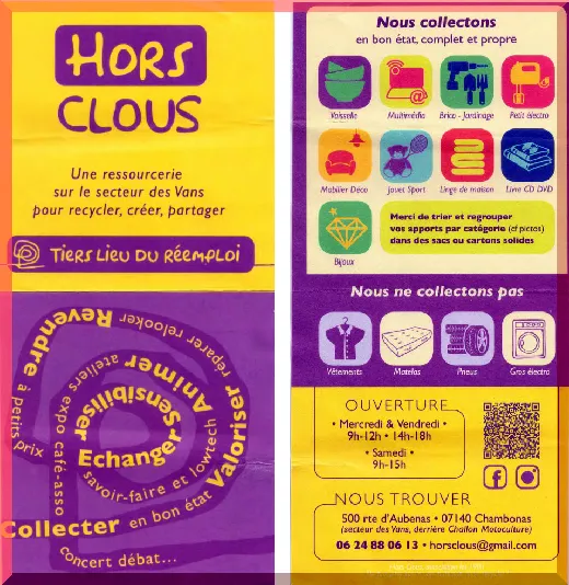 Nouvelle ressourcerie !